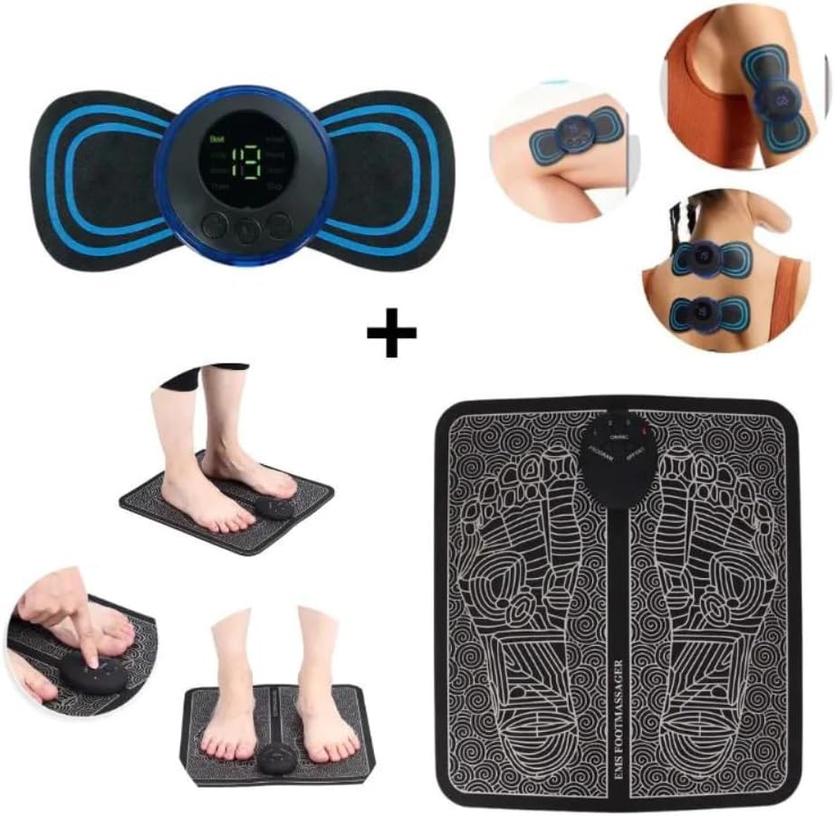 COMBO: 2 MARIPOSAS CUELLO+ TAPETE EMS