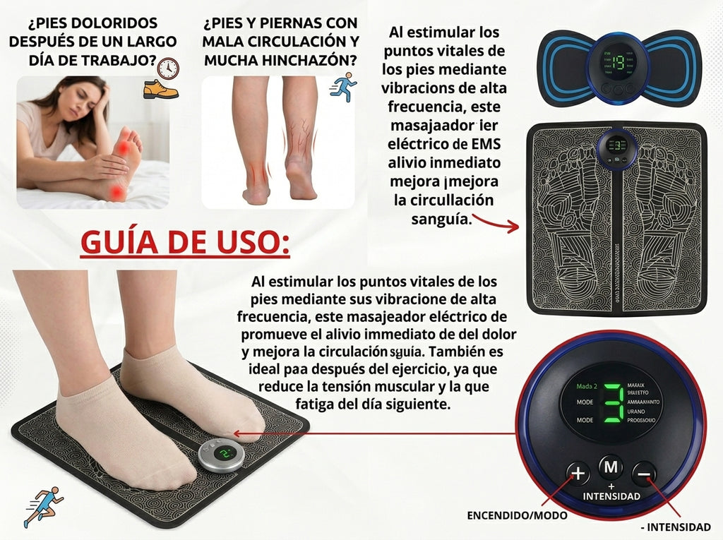 COMBO: 2 MARIPOSAS CUELLO+ TAPETE EMS