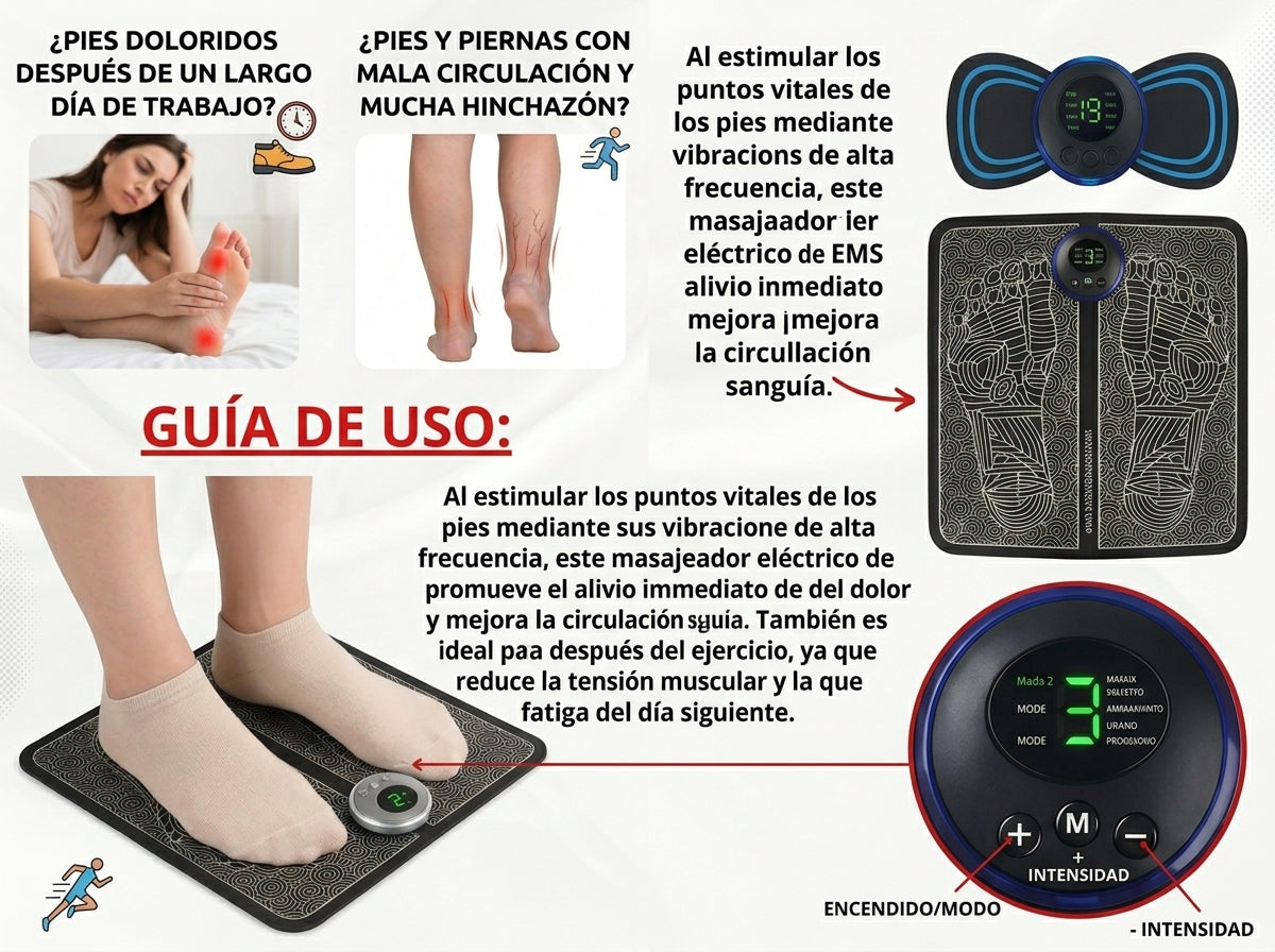 COMBO: 2 MARIPOSAS CUELLO+ TAPETE EMS